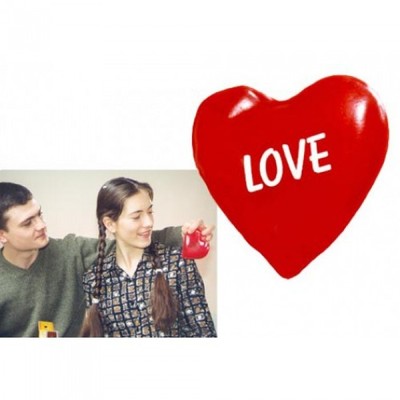 Phase-change material ''Heart'' for a girlfriend or a child! Best dry heat 35min +