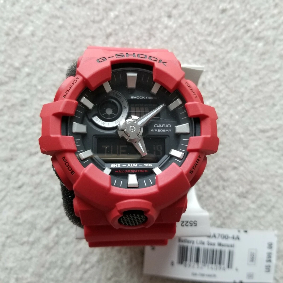 Casio g cheap shock a700