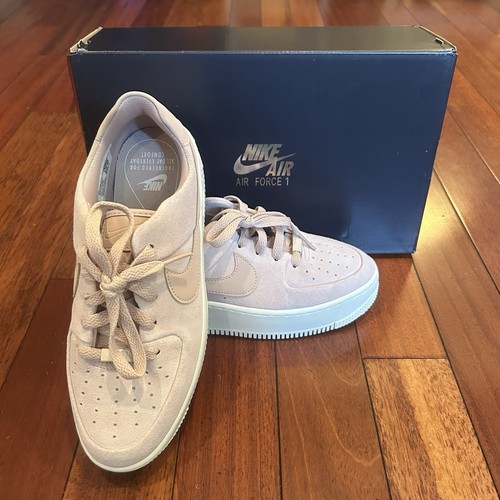 NEW Nike Air Force 1 Sage Low Particle Beige Pink AR5339-201 Women’s Size 6.5