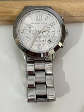 MICHAEL KORS Bradshaw MK-6127 Chronograph Stainless Steel Ladies Watch 5 1/2"
