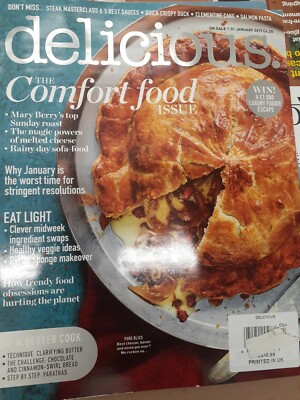 Delicious, the comfort food issue,jan.2017