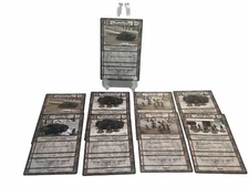 Mongoose Publishing Battlefield Evolution British Army Unit Card Lot (9x)