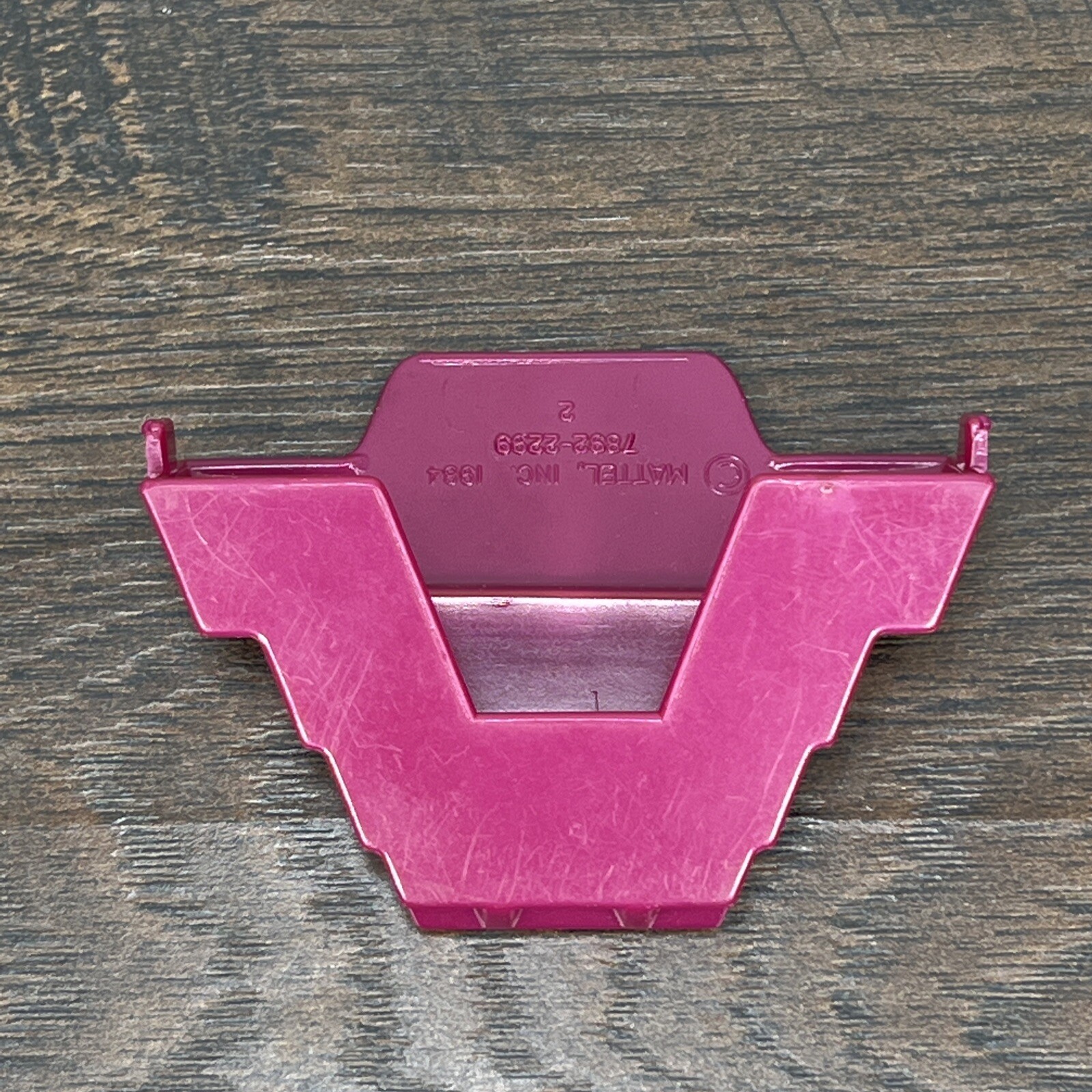 MOTU He-Man Land Shark Seat Chair Panel Cover MOTU accessory part Mattel 1982