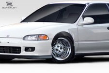 95 Civic Aftermarket Parts Front Fender Liner Set For 1992-1995 Honda Civic - Driver & Passenger Side Splash Guards Civic Wheel Well Liner - Foto 3