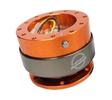 Nrg Orange Steering Wheel Quick Release Generation 2.0 Titanium Ring Srk-200or