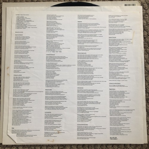 Lou Reed - Magic And Loss LP Album Vinyl Record 1992 - Picture 3 of 6