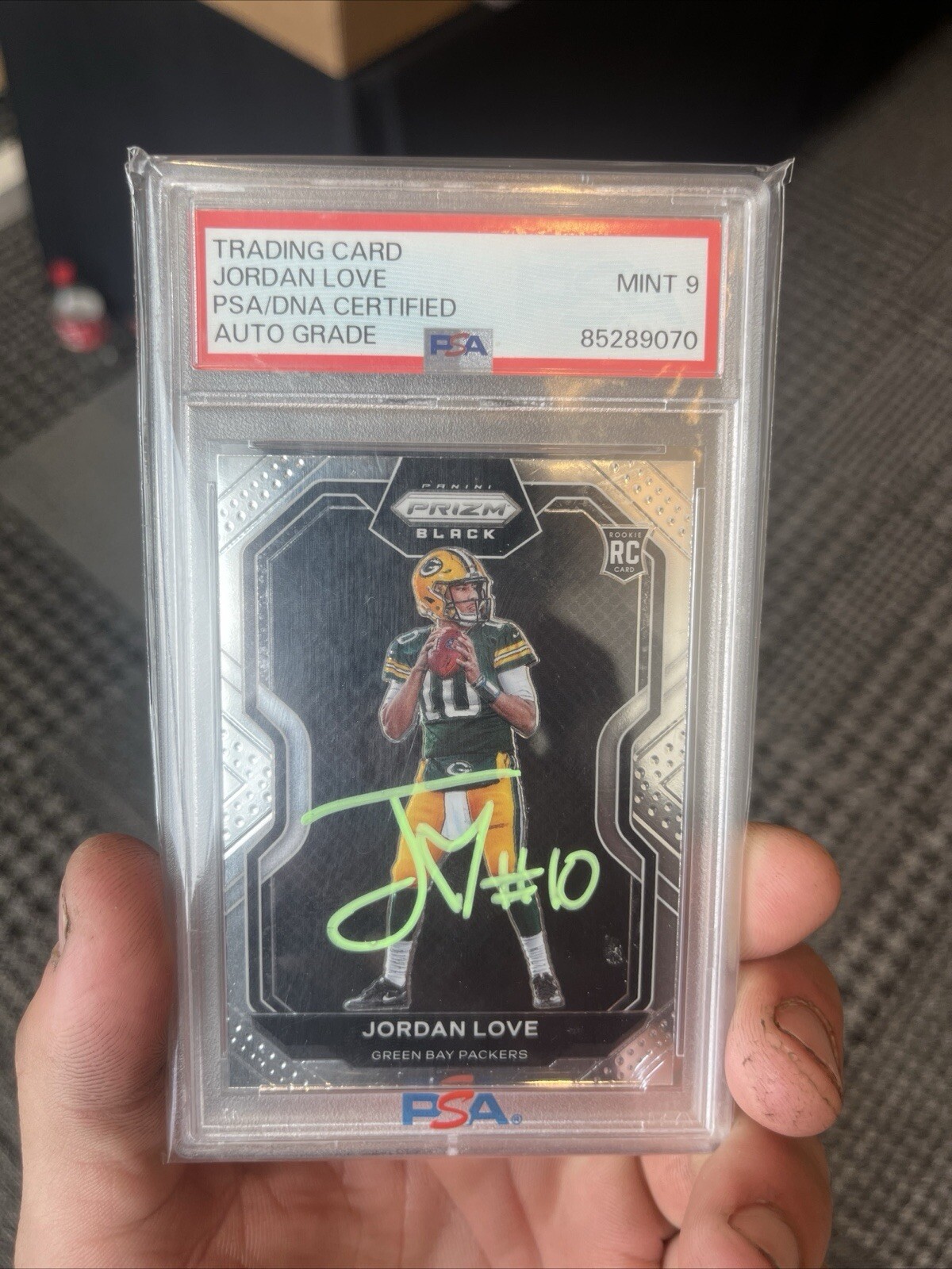 2020 Panini Chronicles - Prizm Black Silver #PB-4 Jordan Love (RC) mys pack