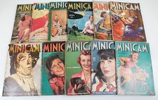 MINICAM MINIATURE CAMERA MAGAZINE, 1938,  LOT OF 11