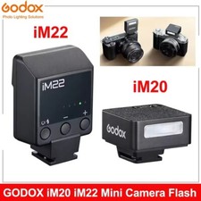 Godox iM20 iM22 Mini Camera Flash Speedlite for Canon Sony Fuji Panasonic Nikon