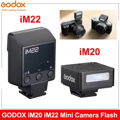 Godox iM20 iM22 Mini Camera Flash Speedlite for Canon Sony Fuji