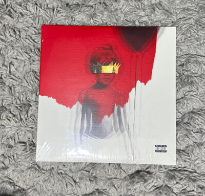  Rihanna Anti Exclusive Limited Edition Red Opaque Colored Vinyl 2LP Record 