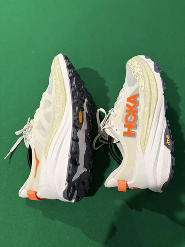 Hoka One One Speedgoat 6 Men Size 11.5 D White Orange Sneakers Shoes 1147791 WNG - Picture 9 of 14