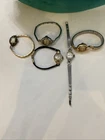 Vintage Estate LIT (5) Watches Bulova Waltham Normandie Timex PARTS ONLY