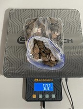 5 lbs LINCOLN MEMORIAL Unsearched Copper Pennies 1959-1982