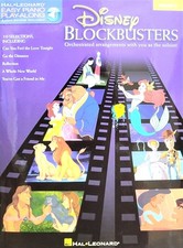 DISNEY BLOCKBUSTERS Easy Piano Play-Along Volume 11