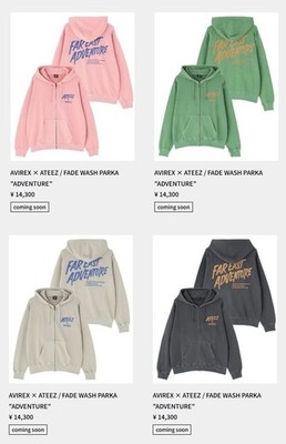 Pre-Order] AVIREX / ATEEZ COLLECTION JAPAN CLOTHING | eBay