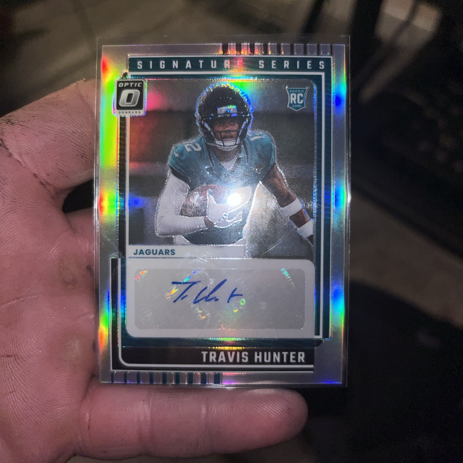 2025 Panini Donruss Optic - Travis Hunter (RC) Signature Series Holo