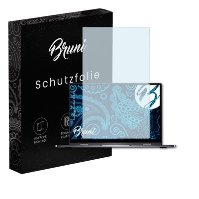 Bruni 2x Folie für Bmax MaxPad Y13 Pro Schutzfolie Displayschutzfolie