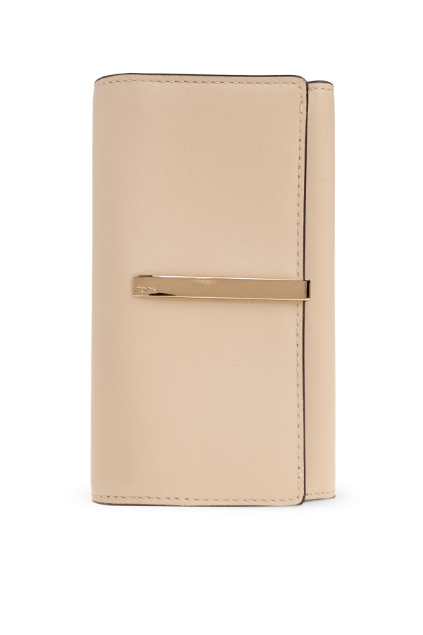 TOD’S Cream Leather Wallet New & Authentic