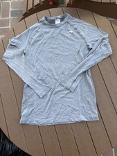 Gymshark Vital Seamless Long Sleeve T-Shirt Charcoal Marl Size S