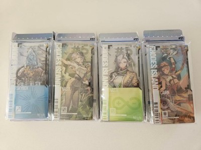 Arknights Passage ID 51.0 Pass 4 Piece Set 14+ Acrylic Charm Strap Official