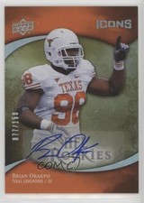 2009 Upper Deck Icons NFL Rookies Auto 77/150 Brian Orakpo #139 Auto 0p5