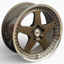 18 Bronze Saleen Sc Motorsports Style Wheels 18x8.5 18x10 5x114.3 Mustang 94-04