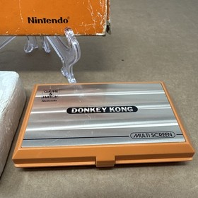 Nintendo Game & Watch Donkey Kong DK-52 CIB Box Manual Tested Working 1982