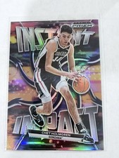 2022 Panini Prizm Draft Picks Instant Impact Chet Holmgren #II-CH Silver Prizm 