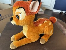 Disney Bambi Plush Stuffed Animal 12 Brown Deer Disney Store Exclusive