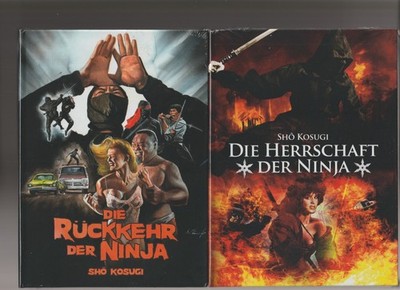 Ninja 2 und Ninja 3 auf Mediabook Neu