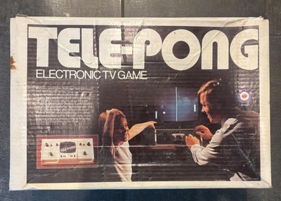 ENTEX Vintage TELE-PONG ELECTRONIC TV GAME NO/ 3047 W FREE SHIPPING