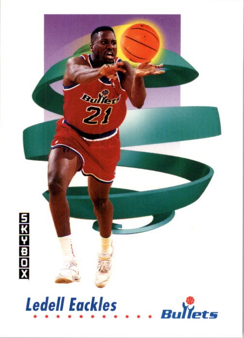 1991-92 SkyBox #288 Ledell Eackles - BSK