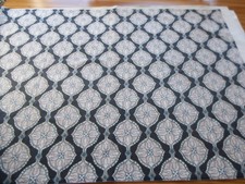 "Kemala" - Cobalt - Velvet Fabric Remnant - 143 x 54 cm - Prestigious Textiles