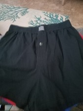 Fruit Of The Loom Mens 3 Pairs Button Fly Boxers. Size Medium.