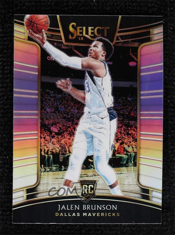 2018-19 Panini Select Concourse Silver Prizm Jalen Brunson #8 7zf