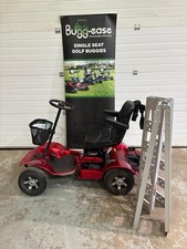 Bugg-Ease Single Seat Golf Buggy with Steering Wheel & Captains Seat USED