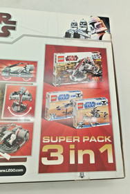 LEGO 66341 3 in 1 8014 8015 8091 MISB New Sealed Star Wars Figures Clone Wars