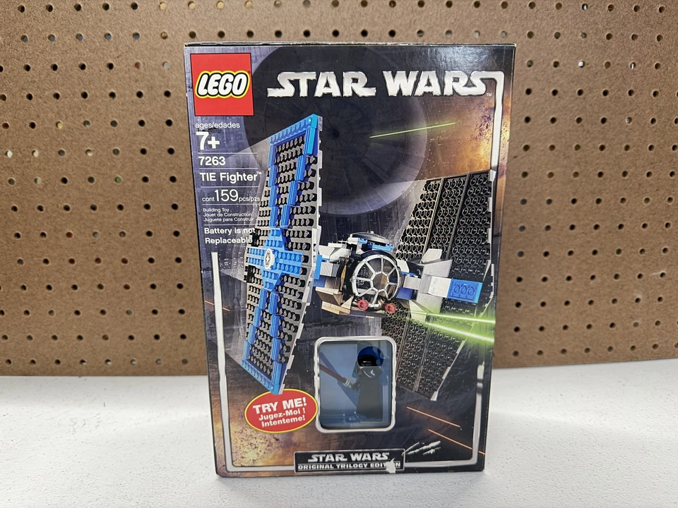 LEGO Star Wars TIE Fighter 7263 ¡Nuevo en Caja Sellada de Fábrica! Foto 2 de 3