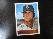 2001 Topps Gallery # 148 Carl Yastrzemski Autograph Signed Auto Card Red Sox