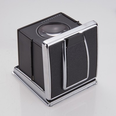 Hasselblad Waist Level Finder Chrome Late Style For 500 Series Cameras EX