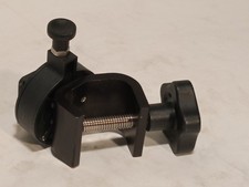 Unbranded C-clamp swivel mount, with rotating head as shown in photos