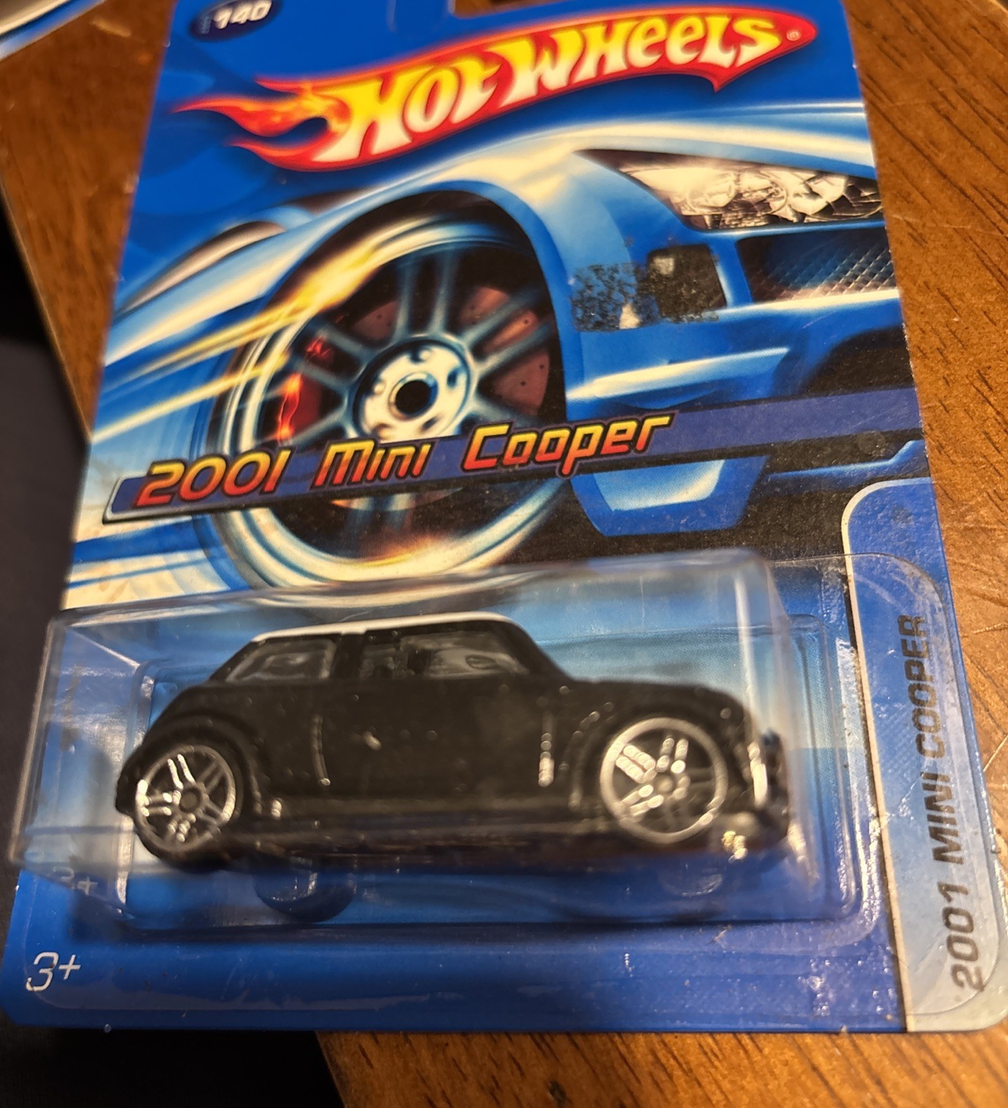 Rare 2005 Hot Wheels 2001 Mini Cooper Black FTE #140 1:64 Diecast NIP