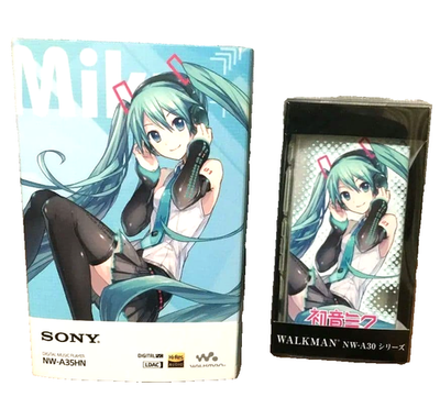 SONY Walkman NW-A35HN Hatsune Miku model 10th anniversary 16GB | eBay
