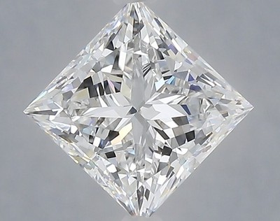 IGI Certified 1.60 Ct Princess Cut Lab Grown CVD Diamond D Color VVS1 Clarity