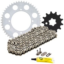 Sprocket Chain Set for Kawasaki KX80 13/49 Tooth 420 Rear Front Combo