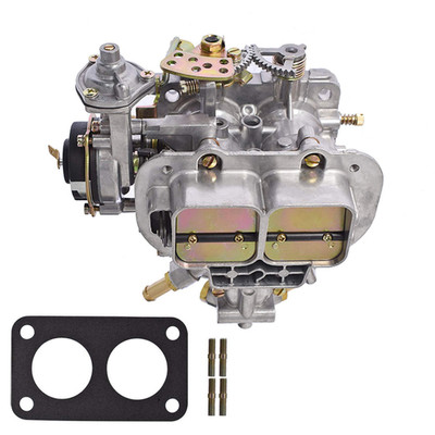 Waltyotur 38X38 2 Barrel Universal Carburetor Replacement For 428 Weber Type