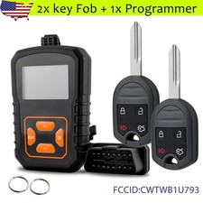 2 For 2011 - 2014 Ford Explorer Mustang Remote Key Fob 164-r8073 Programmer