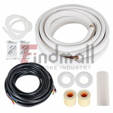 New 1/4"-3/8" Dia. Install Kit For Mini Split Heat Pump Systems 50 Feet  US