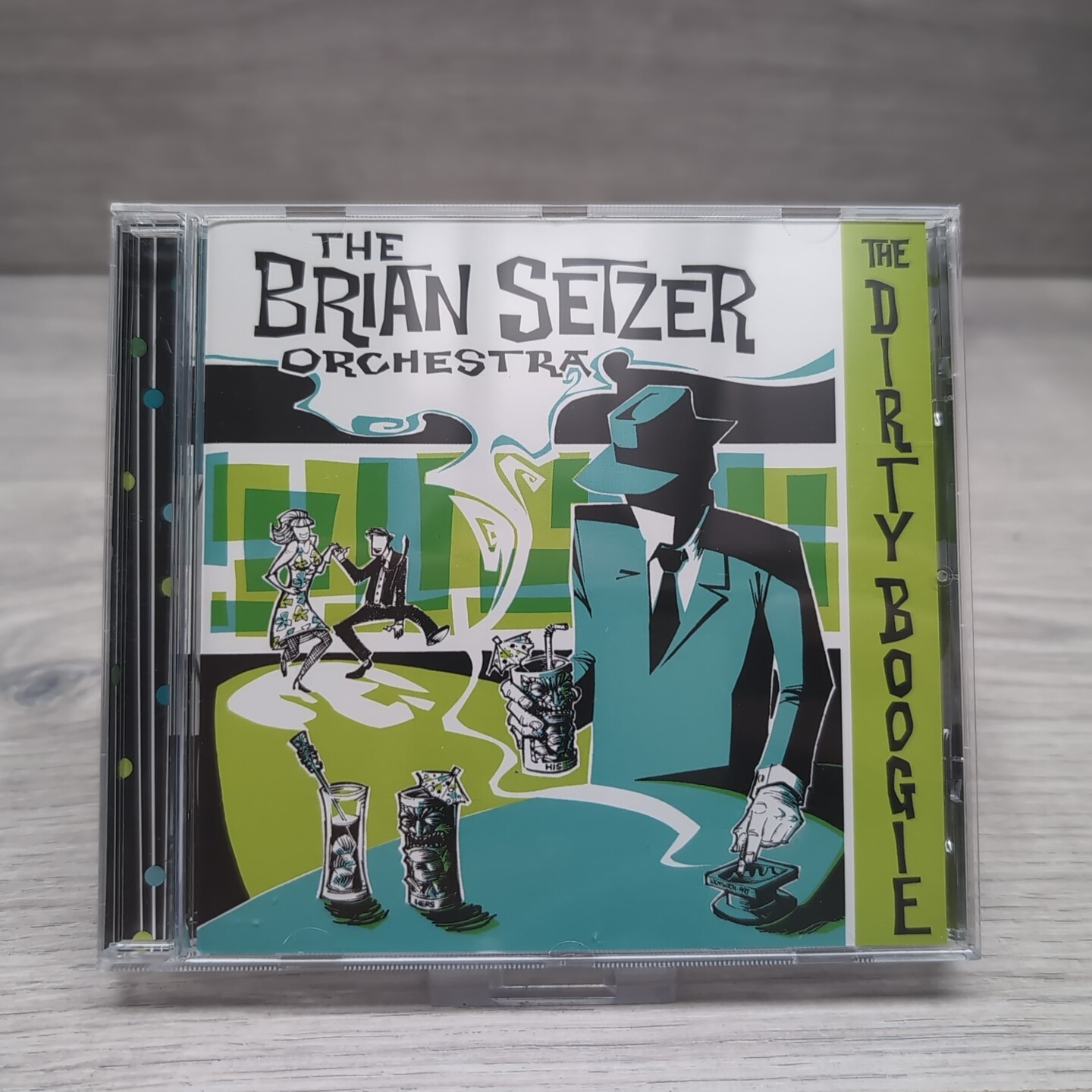 The Brian Setzer Orchestra - The Dirty Boogie - CD Album - 1998 Interscope - VGC